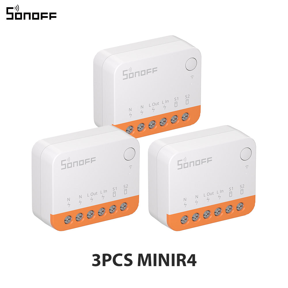 SONOFF MINIR4 Wi-Fi Smart Switch 10A Mini Relay Module